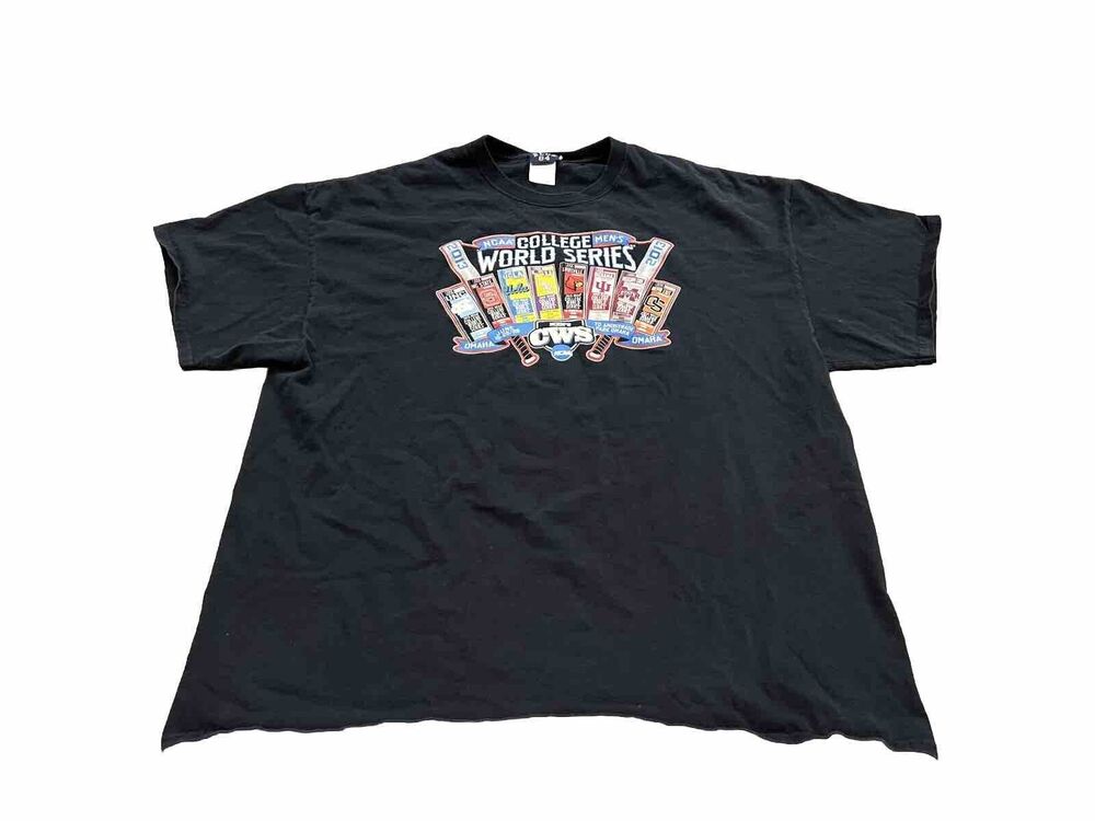 Blue 84 Mens Navy NCAA College World Series CWS 2013 Graphic T-Shirt Size XXL